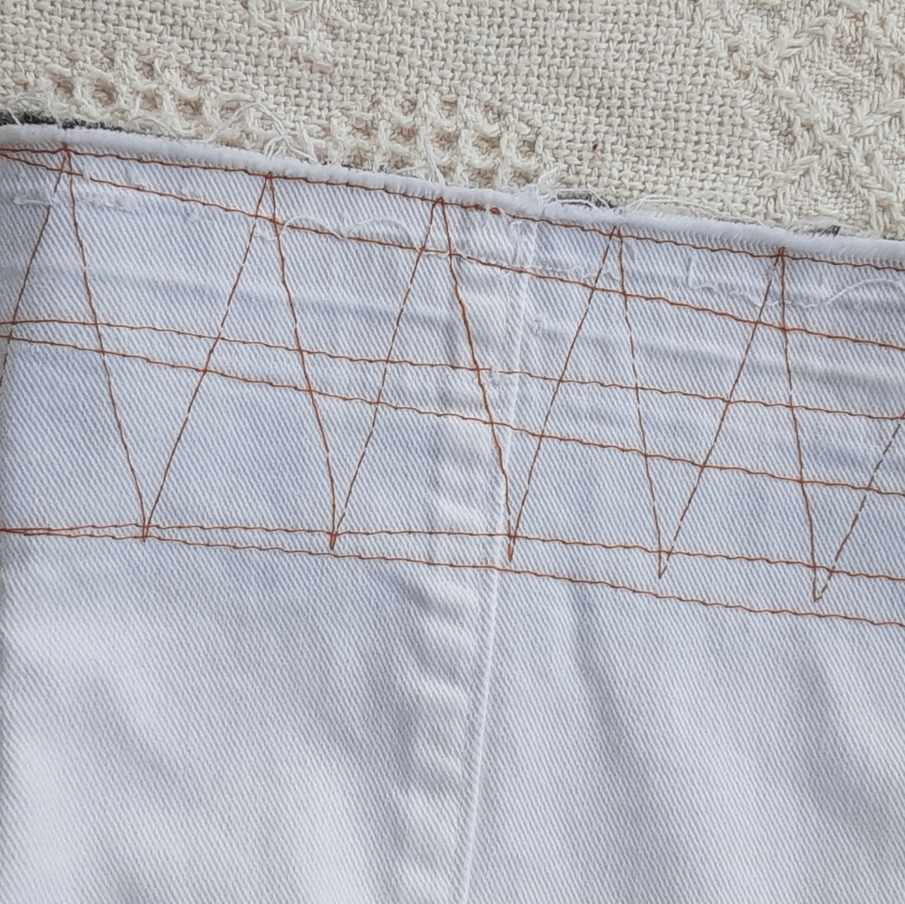 Raw Edge Denim Jacket (Silver Tab) - Picture 8 of 14